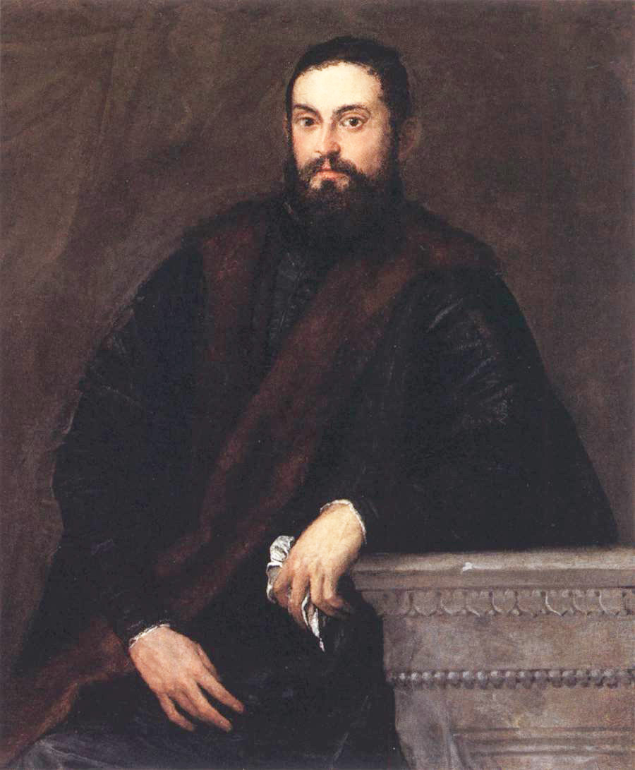 portrait of a gentleman in black